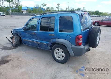 2006 Jeep Liberty Sport from USA, damaged, VIN 1J4GK48K46W237466